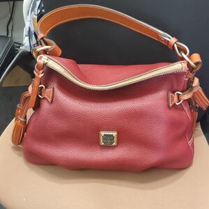 Dooney & Bourke Pebble Leather Shoulder Bag